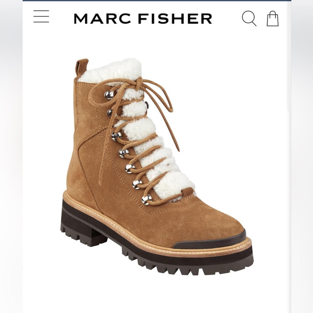 Marc Fisher Izzie Lugsole Ankle Boot